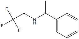 N-(1-phenylethyl)-N-(2,2,2-trifluoroethyl)amine Struktur