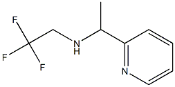 N-(1-pyridin-2-ylethyl)-N-(2,2,2-trifluoroethyl)amine Struktur