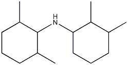 N-(2,3-dimethylcyclohexyl)-2,6-dimethylcyclohexan-1-amine Struktur