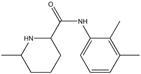 N-(2,3-dimethylphenyl)-6-methylpiperidine-2-carboxamide Struktur