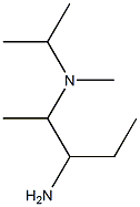 N-(2-amino-1-methylbutyl)-N-isopropyl-N-methylamine Struktur