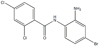 N-(2-amino-4-bromophenyl)-2,4-dichlorobenzamide Struktur