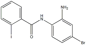 N-(2-amino-4-bromophenyl)-2-iodobenzamide Struktur