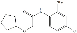 N-(2-amino-4-chlorophenyl)-2-(cyclopentyloxy)acetamide Struktur