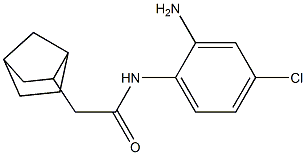 N-(2-amino-4-chlorophenyl)-2-{bicyclo[2.2.1]heptan-2-yl}acetamide Struktur