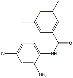 N-(2-amino-4-chlorophenyl)-3,5-dimethylbenzamide Struktur