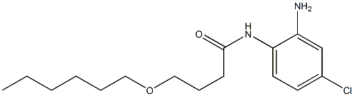 N-(2-amino-4-chlorophenyl)-4-(hexyloxy)butanamide Struktur