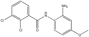 N-(2-amino-4-methoxyphenyl)-2,3-dichlorobenzamide Struktur