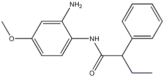 N-(2-amino-4-methoxyphenyl)-2-phenylbutanamide Struktur