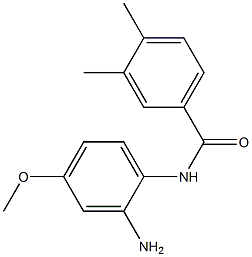 N-(2-amino-4-methoxyphenyl)-3,4-dimethylbenzamide Struktur