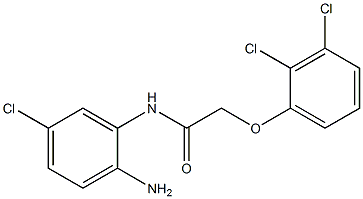 N-(2-amino-5-chlorophenyl)-2-(2,3-dichlorophenoxy)acetamide Struktur