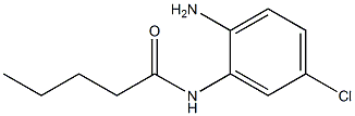 N-(2-amino-5-chlorophenyl)pentanamide Struktur