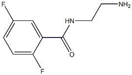 N-(2-aminoethyl)-2,5-difluorobenzamide Struktur