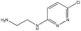 N-(2-aminoethyl)-N-(6-chloropyridazin-3-yl)amine Struktur