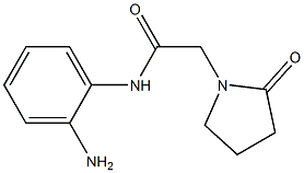 N-(2-aminophenyl)-2-(2-oxopyrrolidin-1-yl)acetamide Struktur