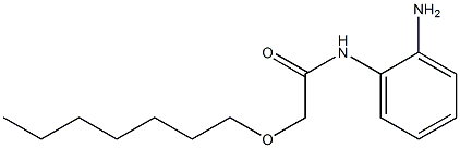 N-(2-aminophenyl)-2-(heptyloxy)acetamide Struktur