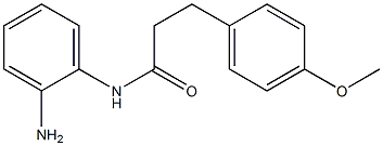 N-(2-aminophenyl)-3-(4-methoxyphenyl)propanamide Struktur