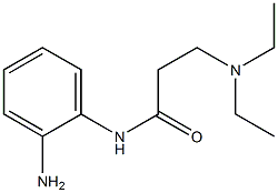 N-(2-aminophenyl)-3-(diethylamino)propanamide Struktur