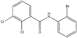 N-(2-bromophenyl)-2,3-dichlorobenzamide Struktur