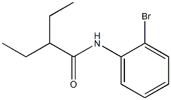 N-(2-bromophenyl)-2-ethylbutanamide Struktur