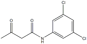 N-(3,5-dichlorophenyl)-3-oxobutanamide Struktur