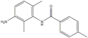 N-(3-amino-2,6-dimethylphenyl)-4-methylbenzamide Struktur