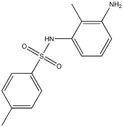 N-(3-amino-2-methylphenyl)-4-methylbenzenesulfonamide Struktur