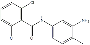 N-(3-amino-4-methylphenyl)-2,6-dichlorobenzamide Struktur