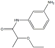 N-(3-aminophenyl)-2-ethoxypropanamide Struktur