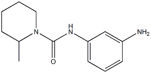 N-(3-aminophenyl)-2-methylpiperidine-1-carboxamide Struktur