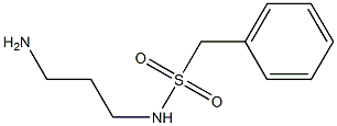 N-(3-aminopropyl)-1-phenylmethanesulfonamide Struktur