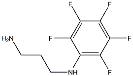 N-(3-aminopropyl)-N-(pentafluorophenyl)amine Struktur