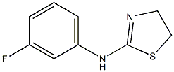 N-(3-fluorophenyl)-4,5-dihydro-1,3-thiazol-2-amine Struktur