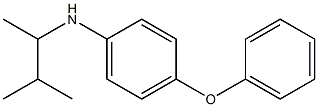 N-(3-methylbutan-2-yl)-4-phenoxyaniline Struktur