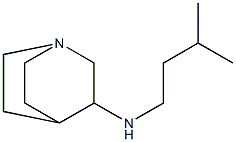 N-(3-methylbutyl)-1-azabicyclo[2.2.2]octan-3-amine Struktur