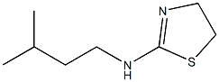 N-(3-methylbutyl)-4,5-dihydro-1,3-thiazol-2-amine Struktur