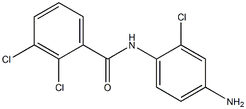 N-(4-amino-2-chlorophenyl)-2,3-dichlorobenzamide Struktur