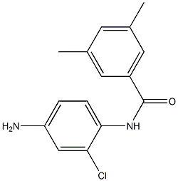 N-(4-amino-2-chlorophenyl)-3,5-dimethylbenzamide Struktur