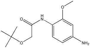 N-(4-amino-2-methoxyphenyl)-2-(tert-butoxy)acetamide Struktur