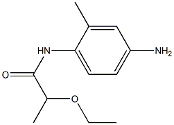 N-(4-amino-2-methylphenyl)-2-ethoxypropanamide Struktur