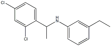 N-[1-(2,4-dichlorophenyl)ethyl]-3-ethylaniline Struktur