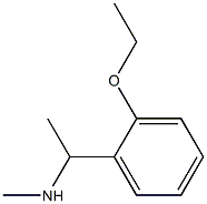 N-[1-(2-ethoxyphenyl)ethyl]-N-methylamine Struktur