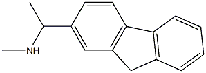 N-[1-(9H-fluoren-2-yl)ethyl]-N-methylamine Struktur