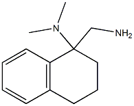 N-[1-(aminomethyl)-1,2,3,4-tetrahydronaphthalen-1-yl]-N,N-dimethylamine Struktur