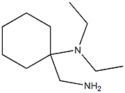 N-[1-(aminomethyl)cyclohexyl]-N,N-diethylamine Struktur