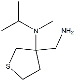 N-[3-(aminomethyl)tetrahydrothien-3-yl]-N-isopropyl-N-methylamine Struktur