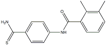 N-[4-(aminocarbonothioyl)phenyl]-2,3-dimethylbenzamide Struktur