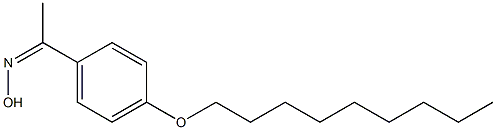 N-{1-[4-(nonyloxy)phenyl]ethylidene}hydroxylamine Struktur