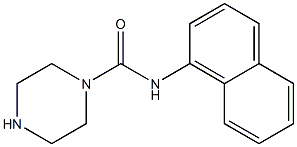 N-1-naphthylpiperazine-1-carboxamide Struktur