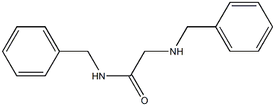 N-benzyl-2-(benzylamino)acetamide Struktur